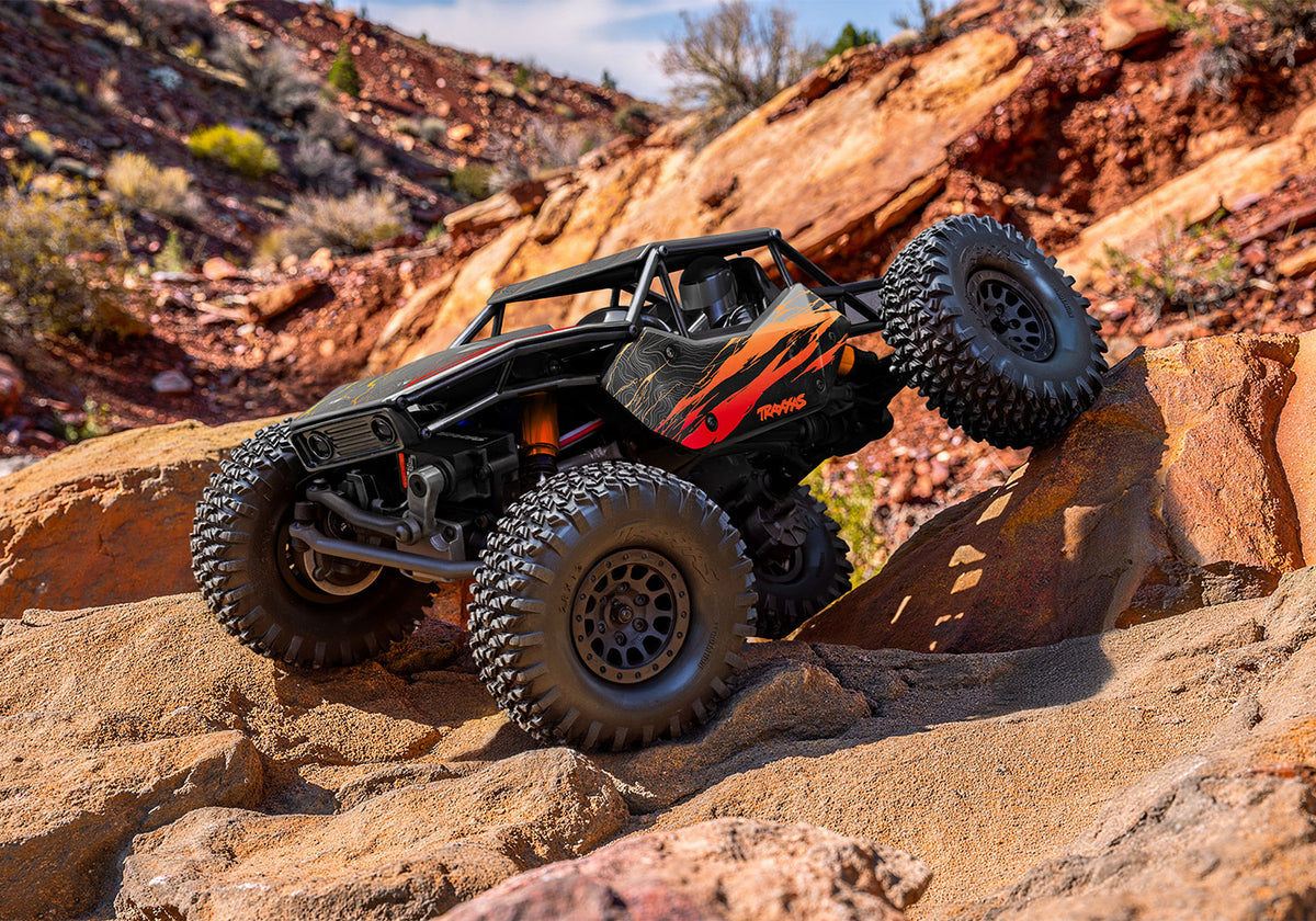 TXC-4M 1/18 4X4 Crawler RTR Combo, Orange