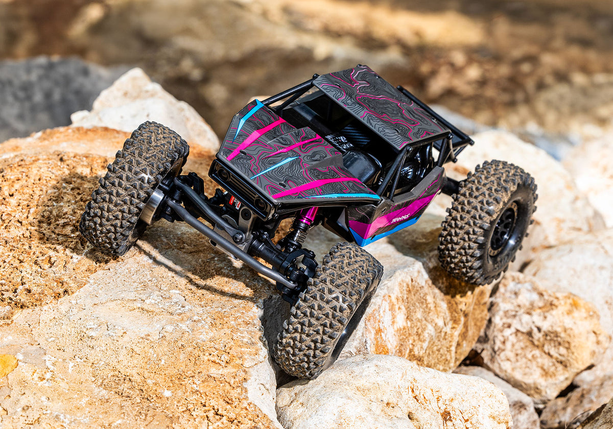 TXC-4M 1/18 4X4 Crawler RTR Combo, Pink