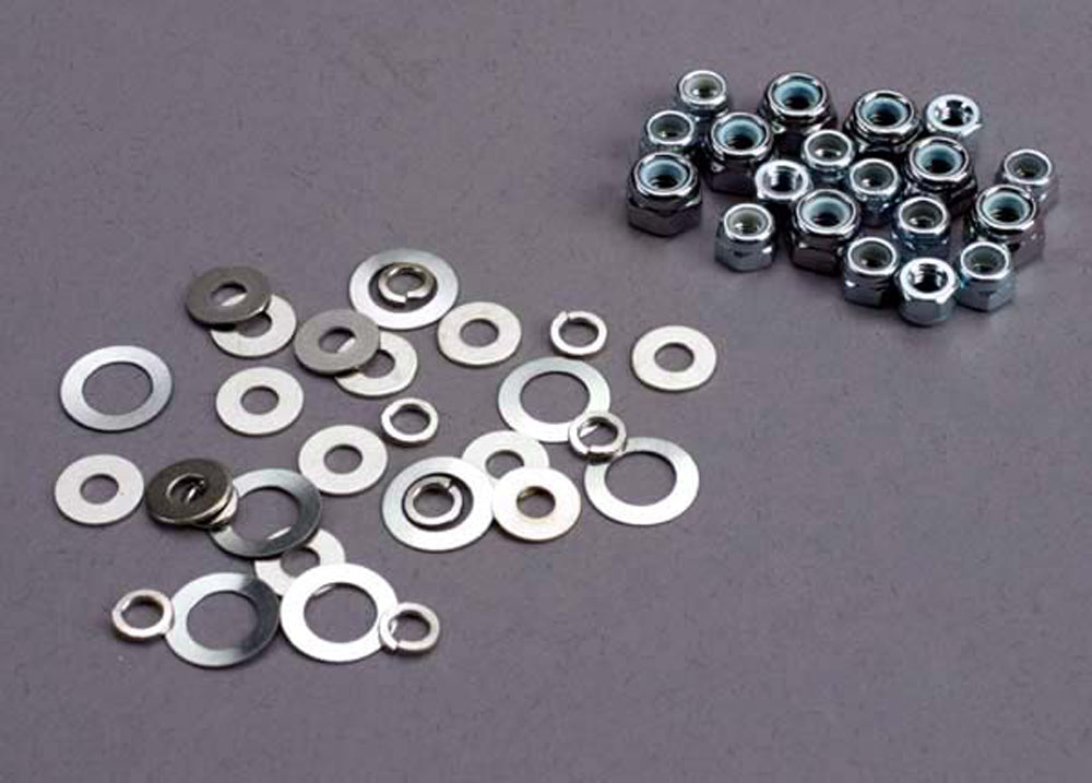 TRA1252 1252 Lock Nut & Washer Set