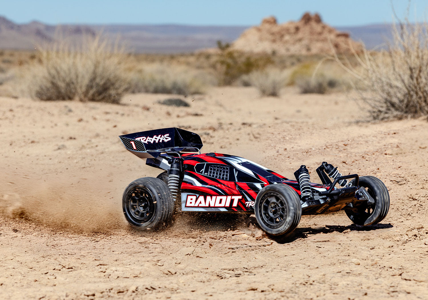Bandit XL-5 1/10 2WD Buggy RTR Combo, Red
