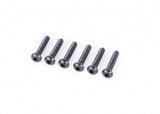 TRA2455 2455 Button-Head Machine Screws, 4x24mm