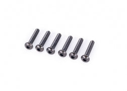 TRA2455 2455 Button-Head Machine Screws, 4x24mm