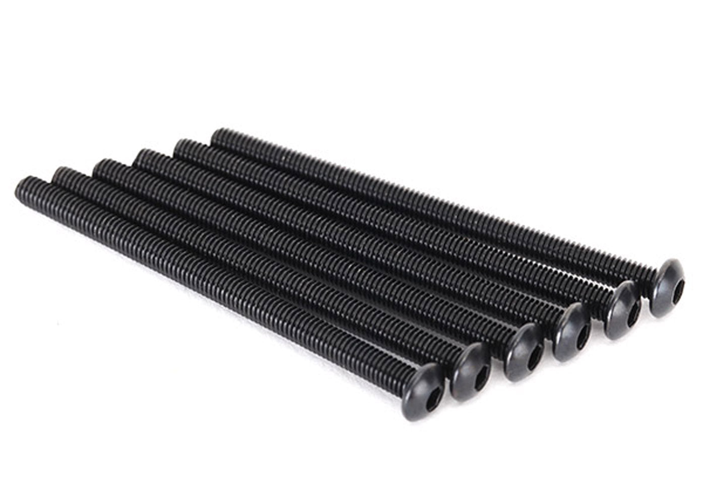 TRA2516 2516 Button Hex Head Machine Screws, 3x4mm