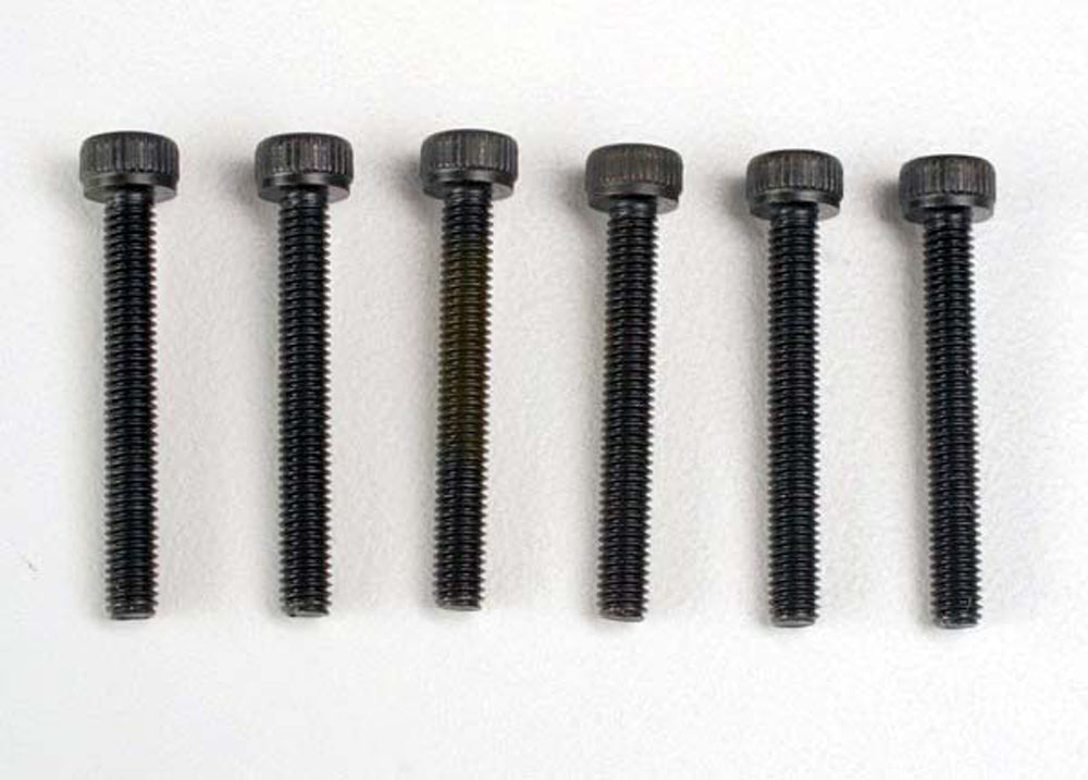 TRA2556 2556 Header Screws, 3x23mm (6)