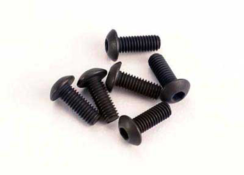 TRA2576 2576 Button Head Machine Screws, 3x8mm