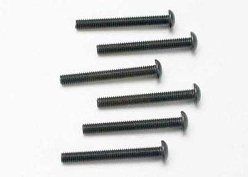 TRA2581 2581 Button Head Machine Screws, 3x25mm