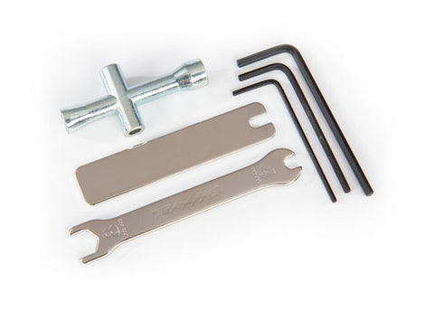Traxxas 2748R Basic Tool Set w/ 1.5mm, 2.0, 2.5mm Hex, 4mm, 8mm, 4-Way & U-Joint Wrench