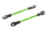 TRA3139G 3139G Aluminum Turnbuckles w/ Rod Ends, 59mm, Green