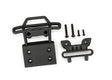 TRA3621-BLK 3621-BLK Front Bumper w/ Mount & Screws, Black