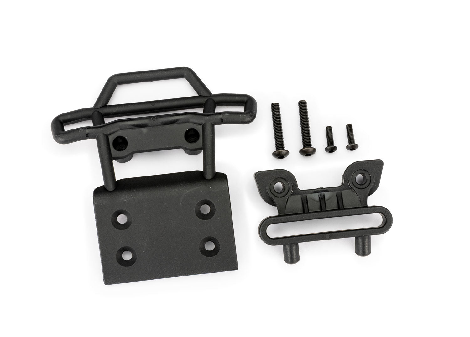 TRA3621-BLK 3621-BLK Front Bumper w/ Mount & Screws, Black