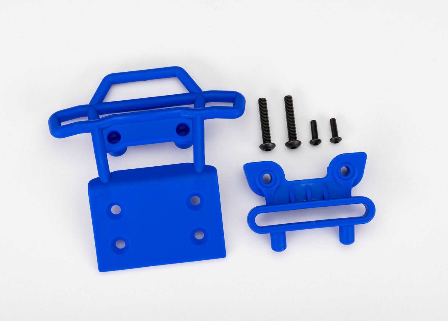 TRA3621-BLUE 3621-BLUE Front Bumper w/ Mount & Screws, Blue