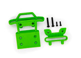 TRA3621-GRN 3621-GRN Front Bumper w/ Mount & Screws, Green