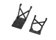 TRA3623-BLK 3623-BLK F&R Skid Plates, Black