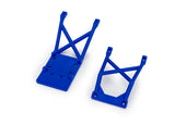 TRA3623-BLUE 3623-BLUE F&R Skid Plates, Blue