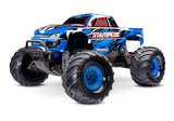 TRA36254-8-BLUEX 36254-8-BLUEX Stampede XL-5 1/10 2WD Monster Truck RTR Combo, Blue