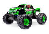 TRA36254-8-GRNX 36254-8-GRNX Stampede XL-5 1/10 2WD Monster Truck RTR Combo, Green