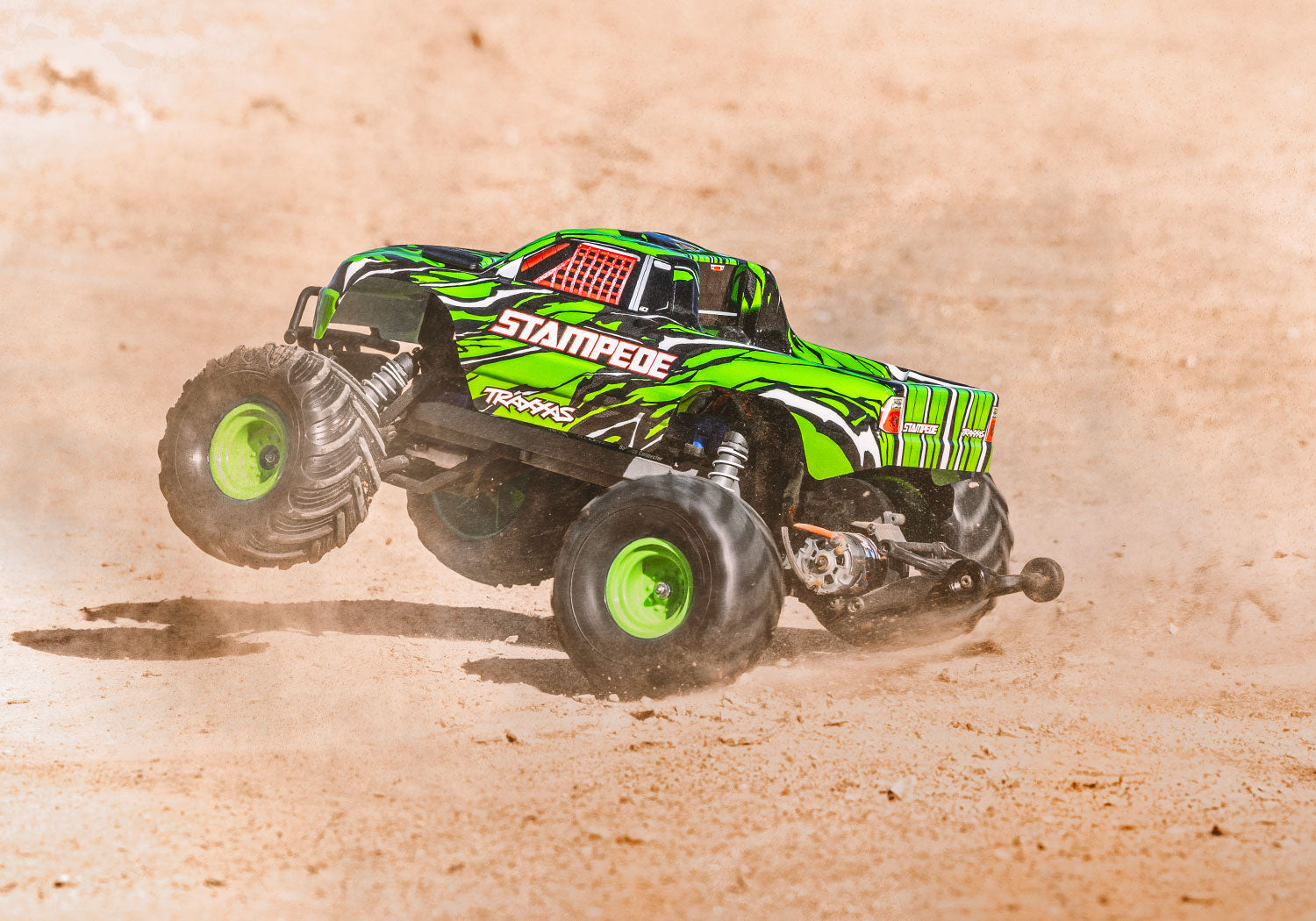 Stampede XL-5 1/10 2WD Monster Truck RTR Combo, Green