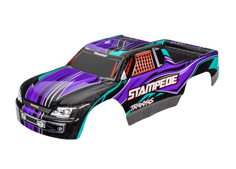Traxxas 3651P Stampede & Stampede VXL Body, Purple