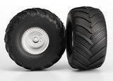 TRA3665 3665 Terra Groove DP Tires & Satin Chrome Wheels