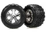 TRA3668 3668 Talon Tires, All-Star Chrome 2.8" Wheels, Rear