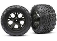 TRA3669A 3669A Talon Tires, All-Star 2.8" Wheels, Black Chrome