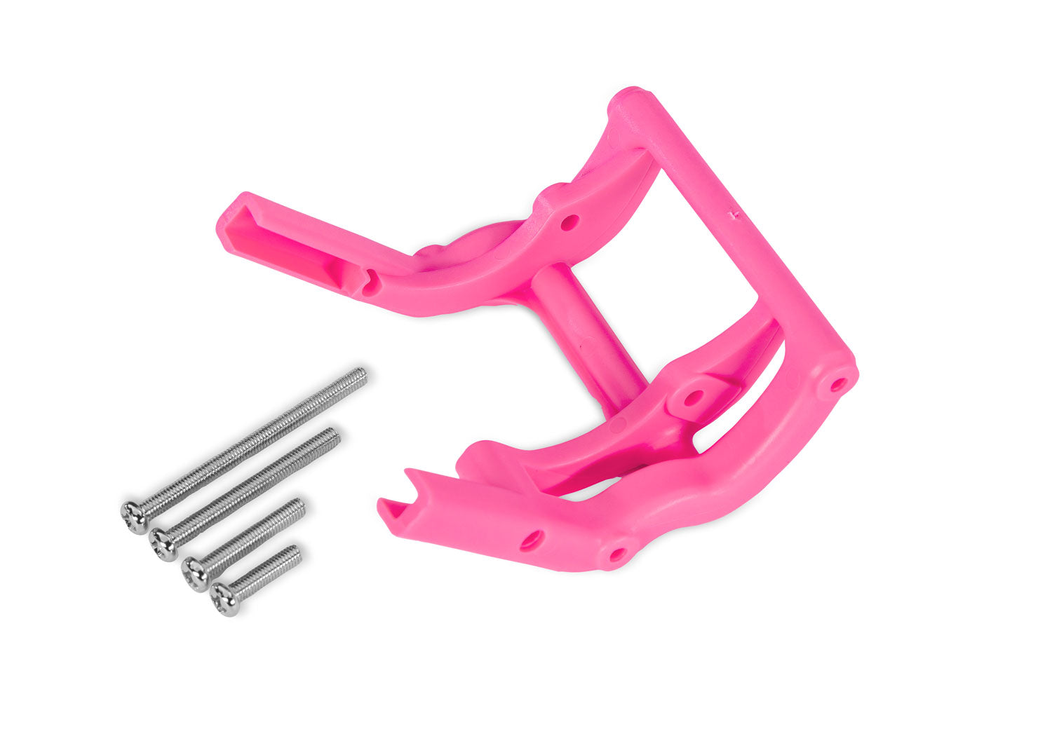 TRA3677-PINK 3677-PINK Wheelie Bar Mount & Screws, Pink