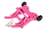 TRA3678-PINK 3678P Assembled Wheelie Bar & Screws, Pink