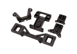 TRA3731X-BLK 3731X-BLK Rustler 2WD Front & Rear Clipless Body Latches