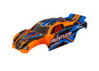 TRA3734-ORNG 3734-ORNG Rustler Pre-Assembled Clipless Body, Orange