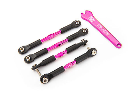 Traxxas 3741P Front Turnbuckles, Pink