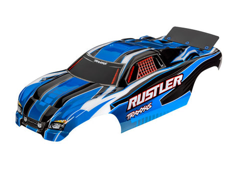 Traxxas 3750X Rustler & Rustler VXL Body, Blue