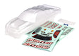 TRA3753 3753 Rustler Body w/ Decals, Clear