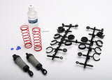 TRA3760A 3760A Front Ultra Shocks, Long, Gray & Springs, Black