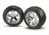 TRA3770 3770 Alias Tires, All-Star Wheels, 2.8", Chrome, Rear