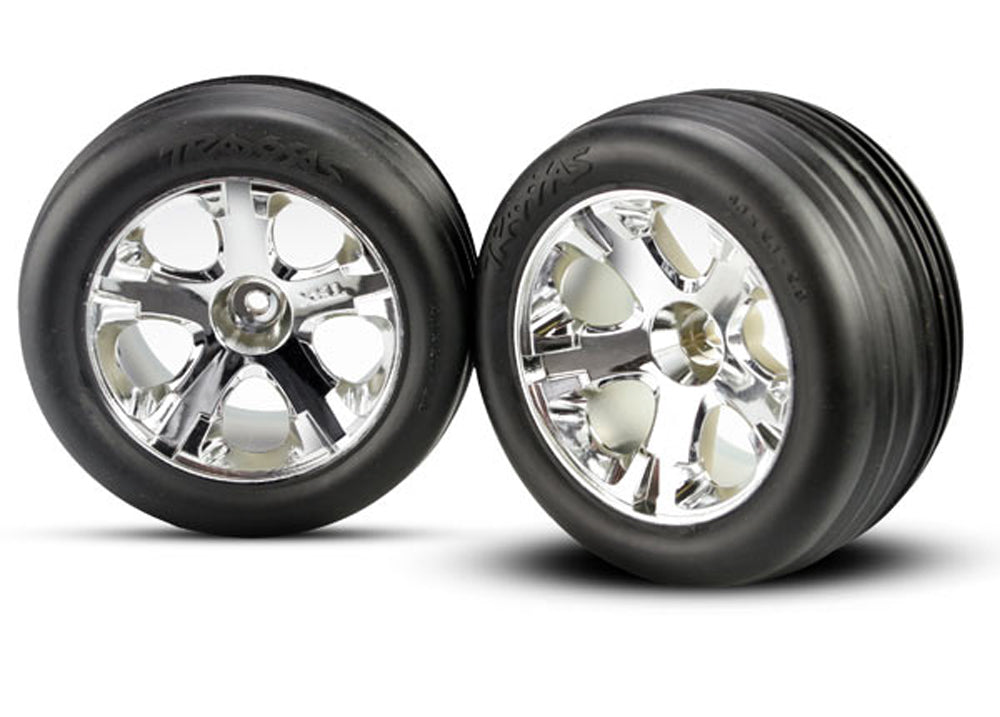 TRA3771 3771 Alias Tires, All-Star Wheels, Chrome, Front