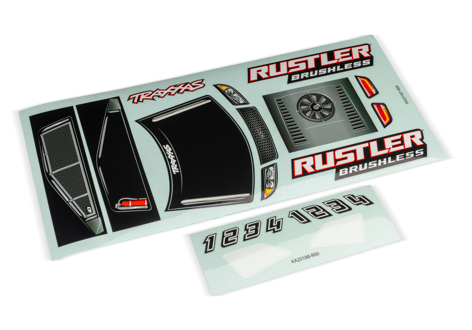 TRA3781 3781 Rustler Decal Sheets