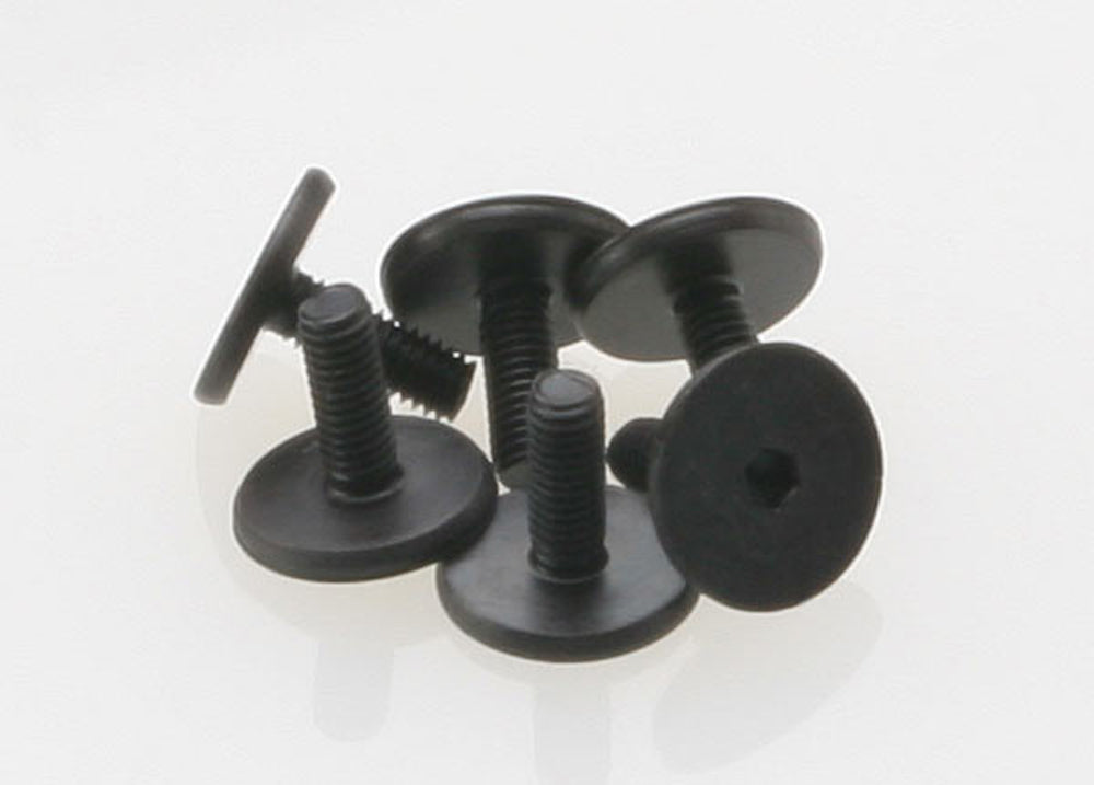 TRA3931 3931 Flat Head Machine Screws, 3x8mm