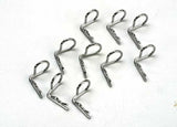 TRA3935 3935 Angled Body Clips, 90-degree, Silver