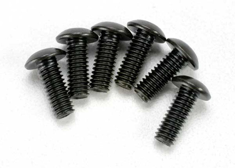 TRA3937 3937 Button Head Machine Screws, 4x12mm