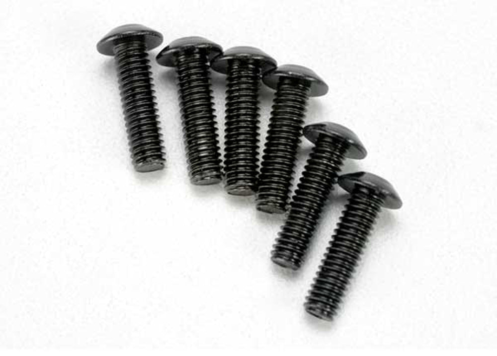 TRA3938 3938 Button Head Machine Screws, 4x14mm