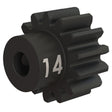 TRA3944X 3944X Steel Pinion Gear, Heavy Duty, 32P, 14T