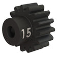 TRA3945X 3945X Steel Pinion Gear, Heavy Duty, 32P, 15T