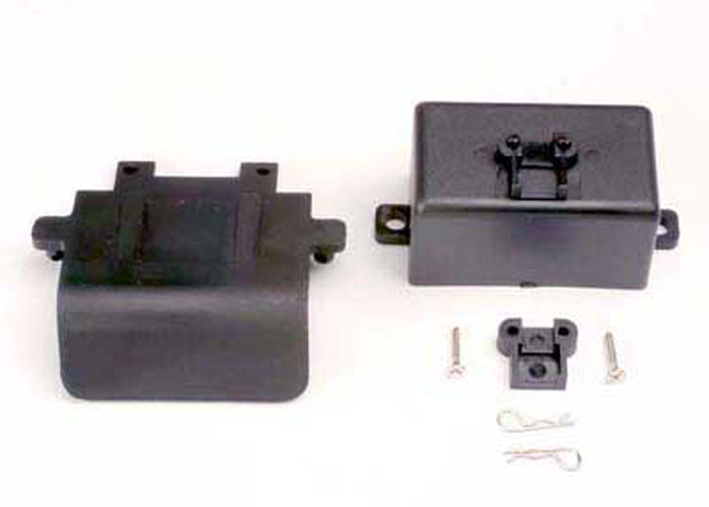 TRA4132 4132 Rear Bumper, Battery Box, Clips, EZ-Start Mount
