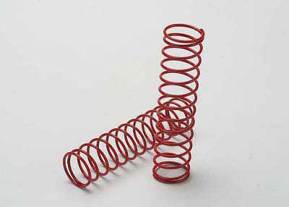 TRA4649R-SNL 4649R Big Bore Shock Springs, 2.5 rate, Red
