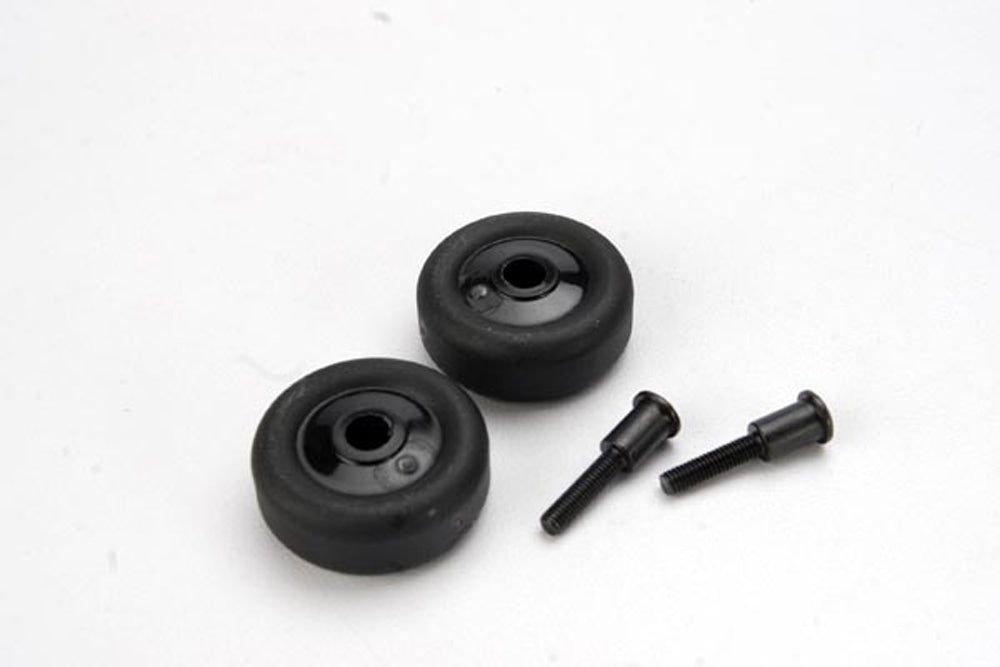 TRA4976 4976 Wheelie Bar Wheels & Axles