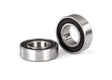 TRA5118A 5118A Ball Bearings, Black Rubber Sealed, 8x16x5mm (2)