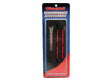 TRA5141R 5141R Front Aluminum Toe Link Turnbuckles, 112mm, Red
