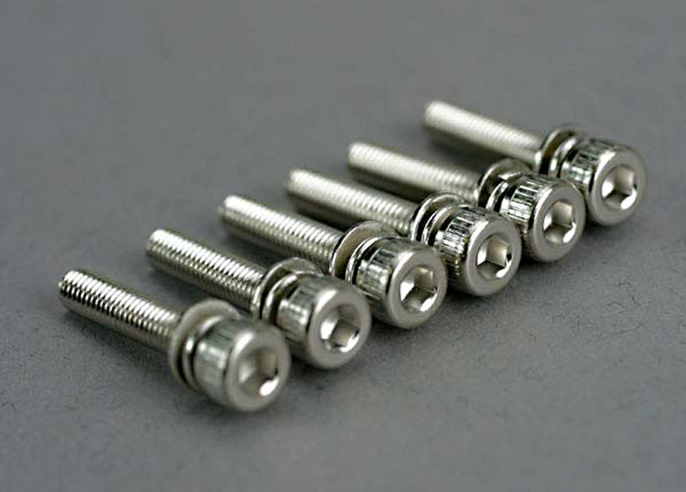 TRA5142 5142 Caphead Machine Screws, 3x15mm