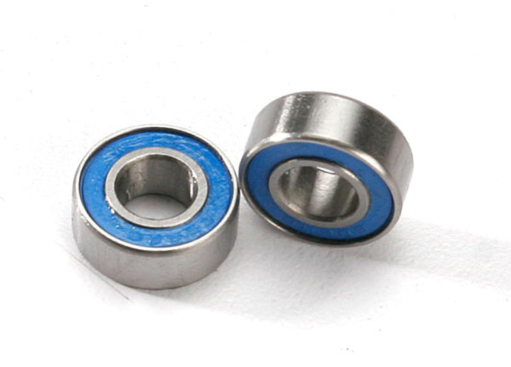 TRA5180 5180 Ball Bearings, Blue Rubber Sealed, 6x13x5mm