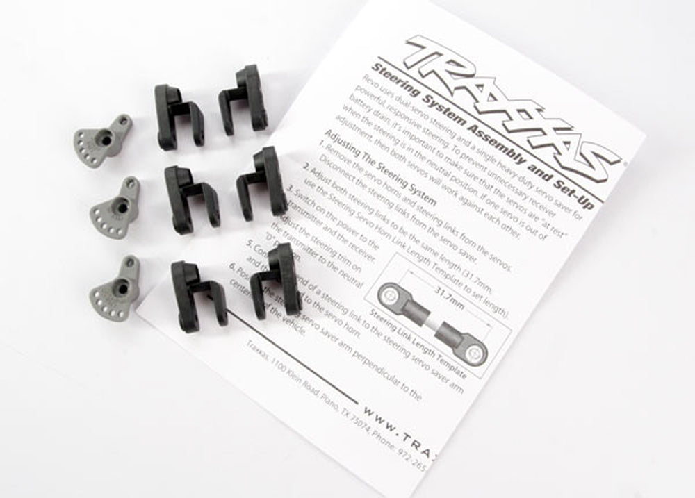 TRA5345X 5345X Steering & Throttle Servo Horns, Non-Traxxas